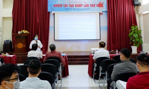 SINH HOẠT KHOA HỌC NHÓM TÁI TẠO KHỚP LẦN THỨ 108