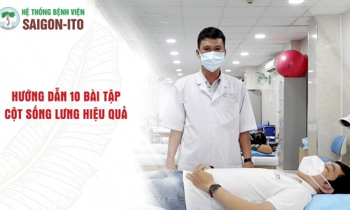 10 BÀI TẬP CỘT SỐNG LƯNG HIỆU QUẢ