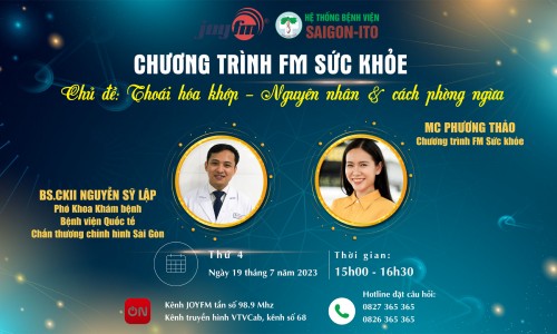 THOÁI HÓA KHỚP - NGUYÊN NHÂN & CÁCH PHÒNG NGỪA