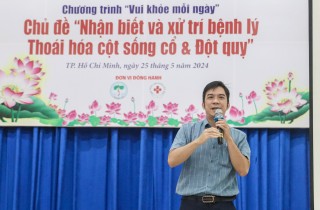 VUI KHỎE VỚI BỆNH LÝ THOÁI HÓA CỘT SỐNG CỔ