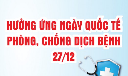 SAIGON-ITO HƯỞNG ỨNG NGÀY QUỐC TẾ PHÒNG, CHỐNG DỊCH BỆNH 27/12